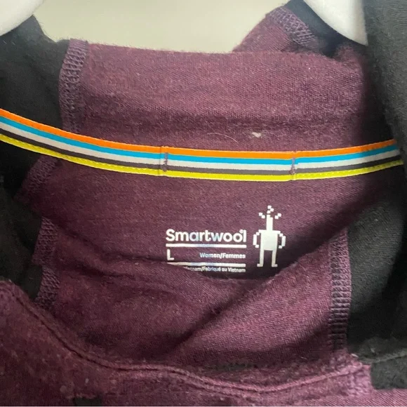 Smartwool Base Layer Hooded Sweatshirt L - Picture 3 of 4